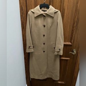Vintage Loden Frey Munchen Wool Coat